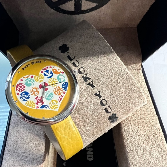 Lucky Brand Watch Lucky In Love Peace to All Everywhere - Picture 6 of 9